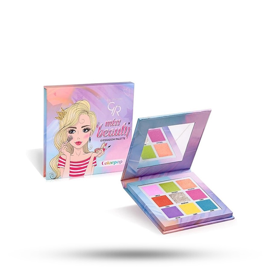 پالت سایه میس بیوتیcolorpop گلدن رز