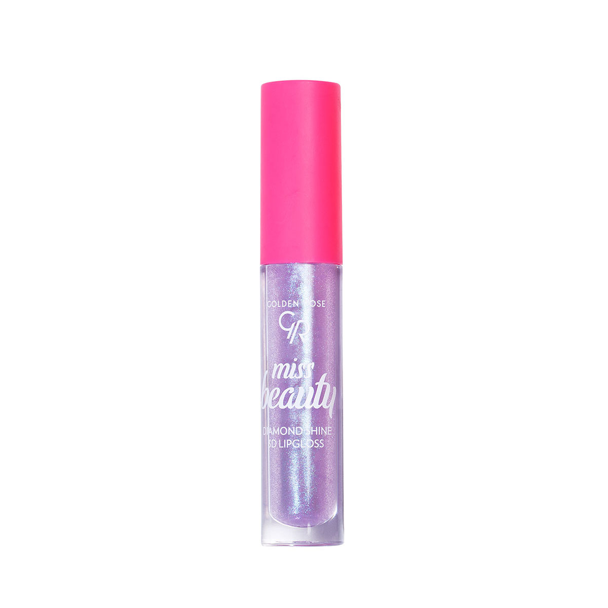 لیپ گلاس 3D میس بیوتی DIAMOND SHINE گلدن رز شماره 02 MYSTIC